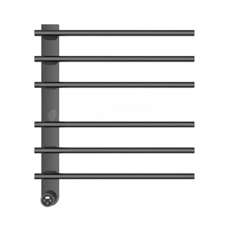 Полотенцесушитель электрический AQUAme  52*62 графит
