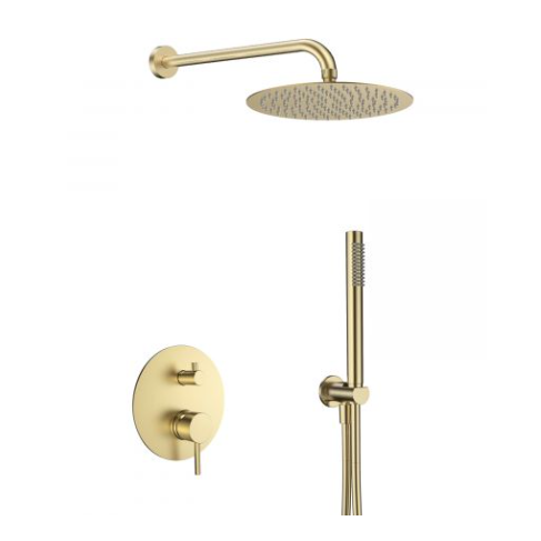 Душевая система AQUAme Siena Slime, встраиваемая, на 2 режима, с внутренней частью