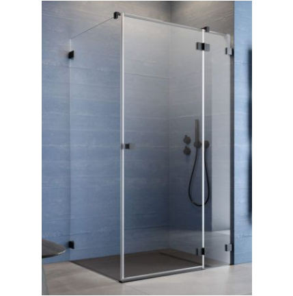 Душевой уголок Radaway Essenza Pro KDJ, H-200 см, стекло прозрачное, профиль черный 