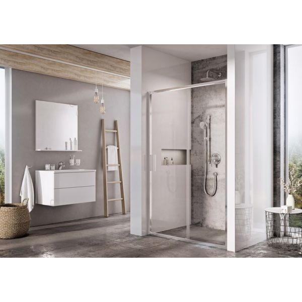 Душевая дверь Ravak Blix Slim блестящий+транспарент