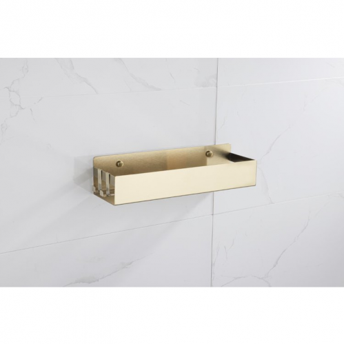 Полка для ванной Boheme Q с двумя крючками 