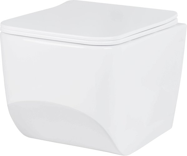 Подвесной унитаз Roxen Boro Rimless Soft Close 52x37