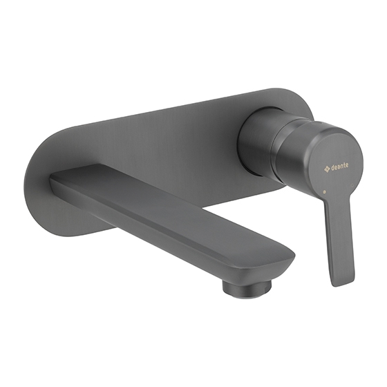 Deante Arnika Titanium Смеситель для раковины скрытого монтажа, графит