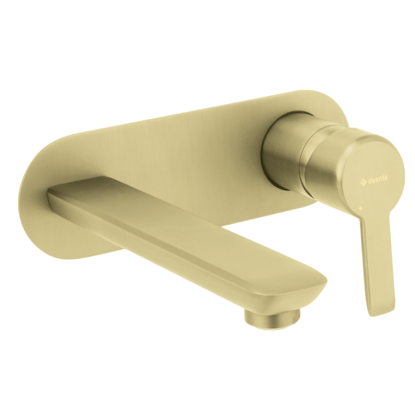 Deante Arnika Gold Смеситель для раковины скрытого монтажа