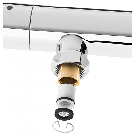 Смеситель для ванны Deante Arnika, хром