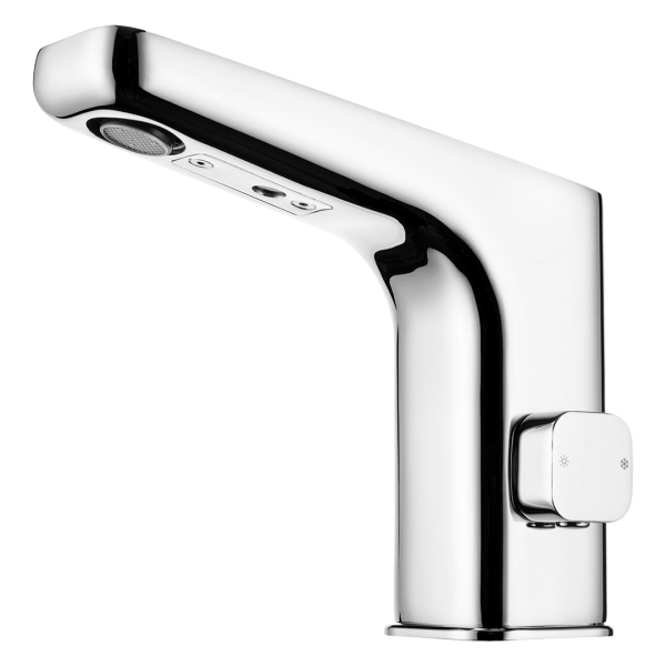 Deante Hiacynt Смеситель сенсорный для раковины с регулировкой температуры, цвет хром