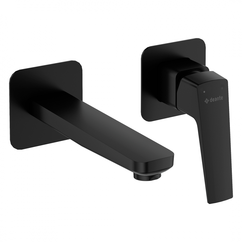 Deante Blur Смеситель для раковины скрытого монтажа, черный