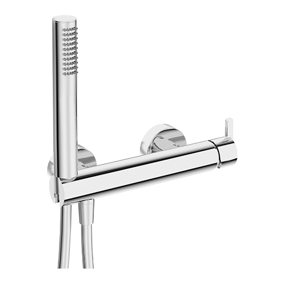 Deante Silia Смеситель для душа с душевым набором, хром