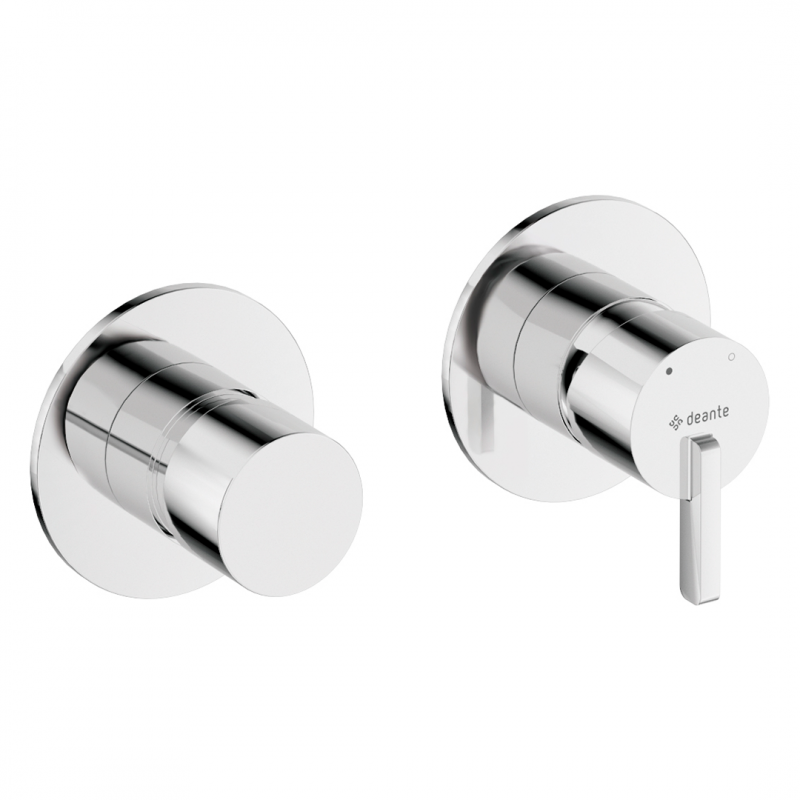 Deante Silia Смеситель скрытого монтажа 2-функц., горизонтальный