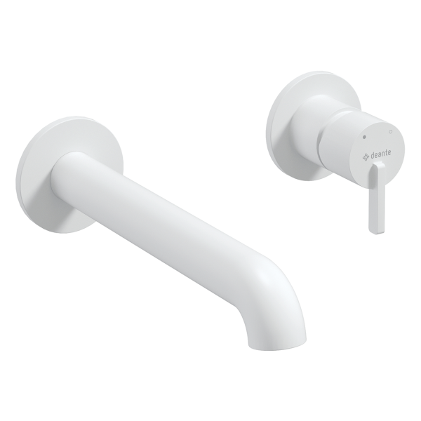Deante Silia Bianco Смеситель для раковины скрытого монтажа, белый