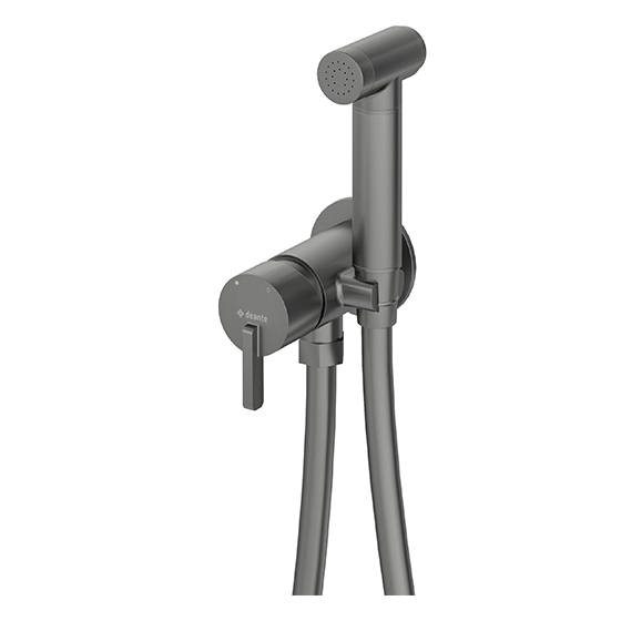 Deante Silia Titanium Смеситель скрытого монтажа с гигиеническим душем
