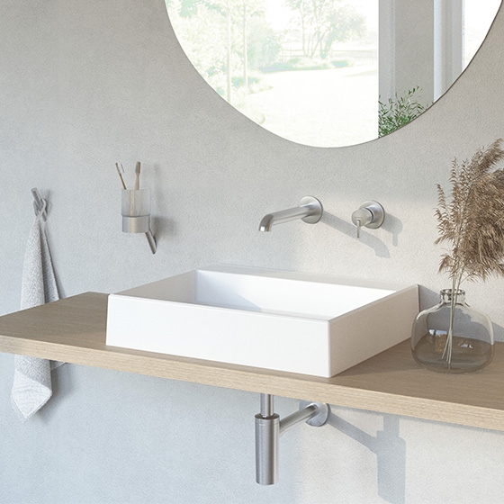 Deante Silia Смеситель для раковины скрытого монтажа, сатин