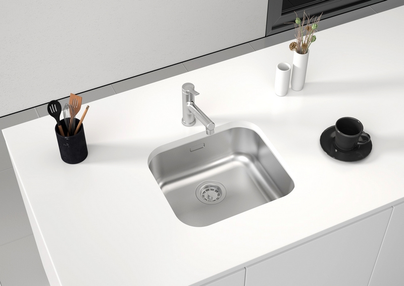 КУХОННАЯ МОЙКА PAULMARK VELLO 48 UNI (СТАЛЬНОЙ/БРАШИРОВАННАЯ СТАЛЬ)