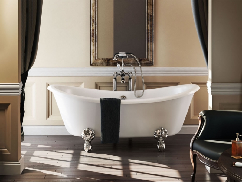 Ванна акриловая Burlington Bateau 164х70