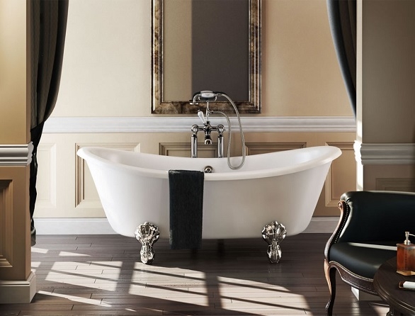 Ванна акриловая Burlington Bateau 164х70