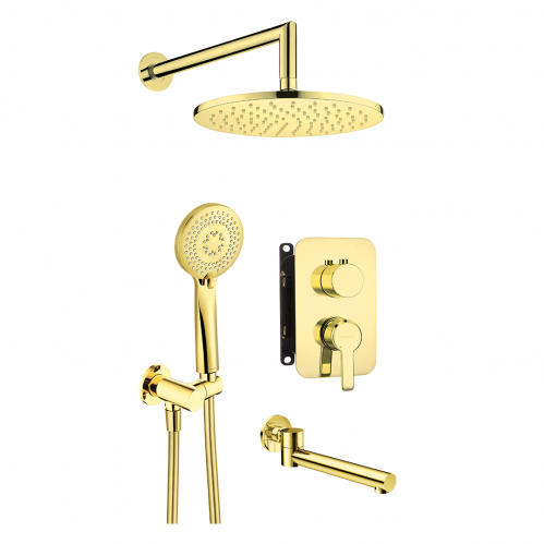Deante Arnika Душевая система скрытого монтажа с поворотным изливом