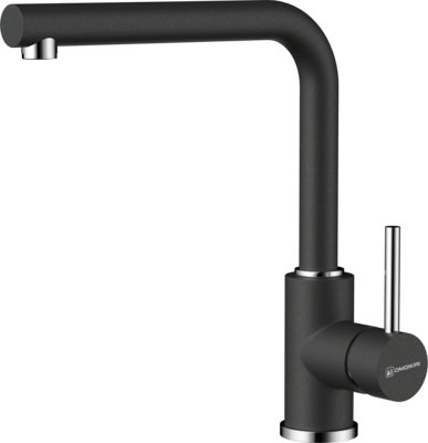 Смеситель OMOIKIRI Nakagawa-BL латунь/гранит/черный