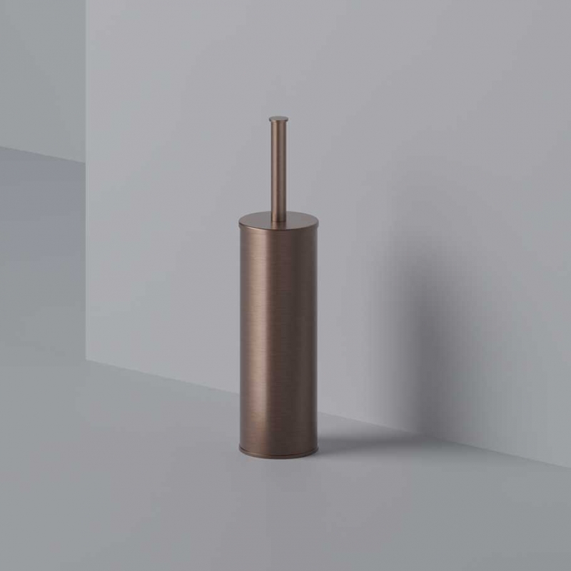 Ершик для туалета напольный HOTBATH, матовая медь
