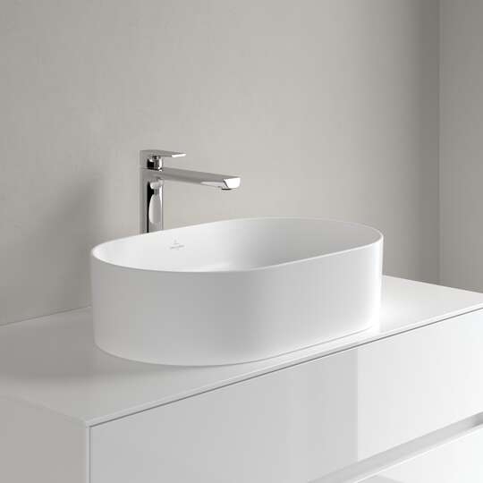 Умывальник накладной Villeroy&Boch Collaro 56x36 Stone White
