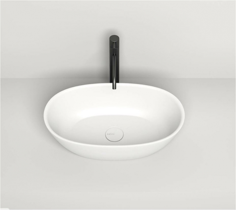 Раковина накладная Salini Callista  56*34*15  S-Sense (глянцевый)