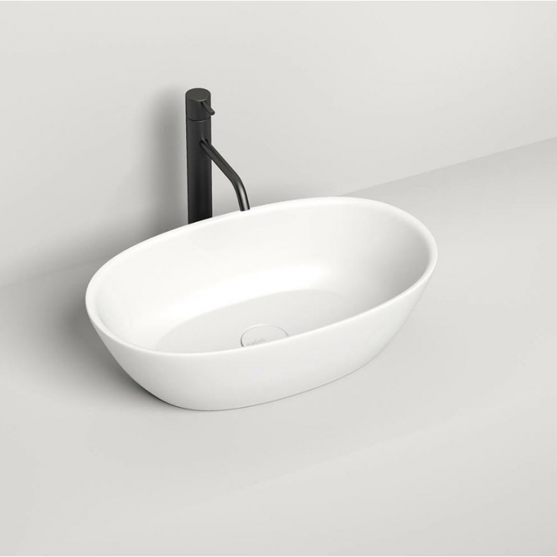 Раковина накладная Salini Callista  56*34*15  S-Sense (глянцевый)