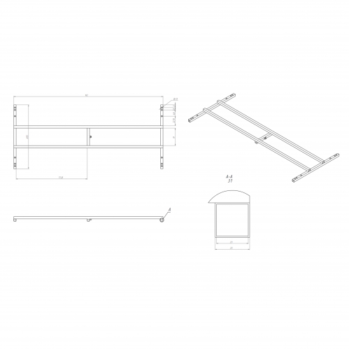 Eurolux Каркас 170х70 Sibaris