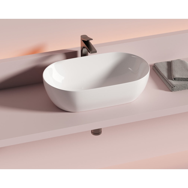 Раковина 500х300х140мм Twist CeramicaNova 