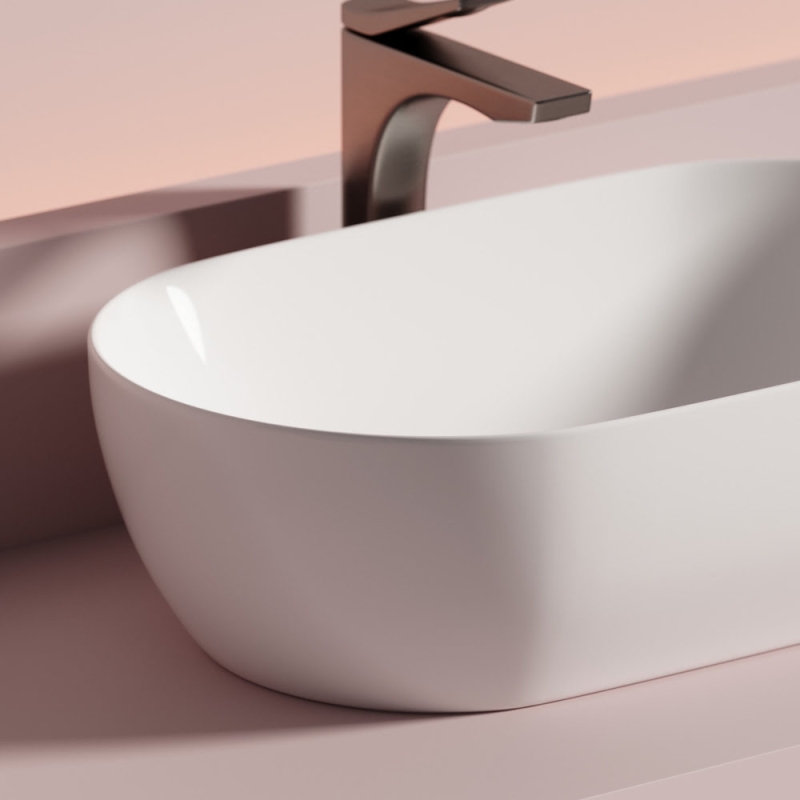 Раковина 500х300х140мм Twist CeramicaNova 