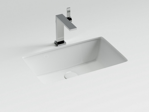 Умывальник 52,5*34,5*17,5 Era CeramicaNova встраиваемый под столешницу прямоугольный
