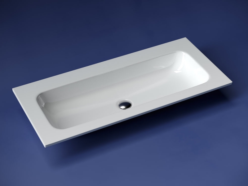 Умывальник 101*45,7 Grace накладной прямоугольный 