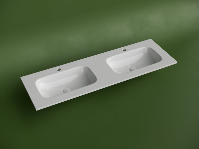 Умывальник 1410х457х137мм Grace CeramicaNova накладной 