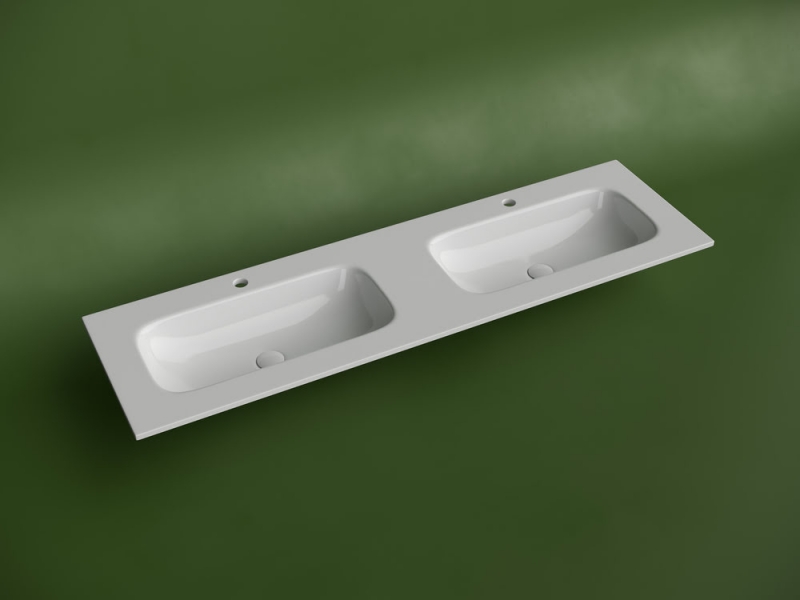 Умывальник 1610х457х137мм Grace CeramicaNova накладной