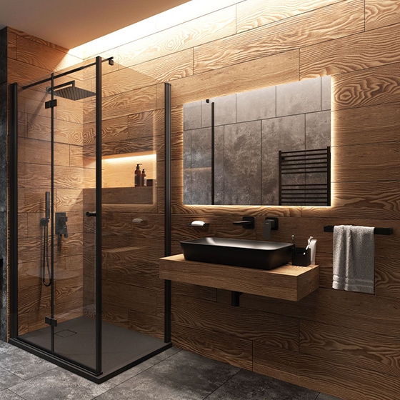 Deante Anemon Bis Nero Смеситель для раковины скрытого монтажа, черный