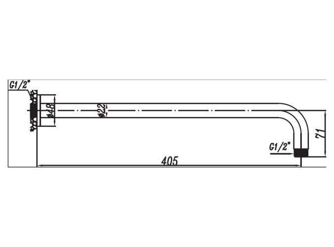 Излив Cezares ARTICOLI VARI CZR-TDA-01