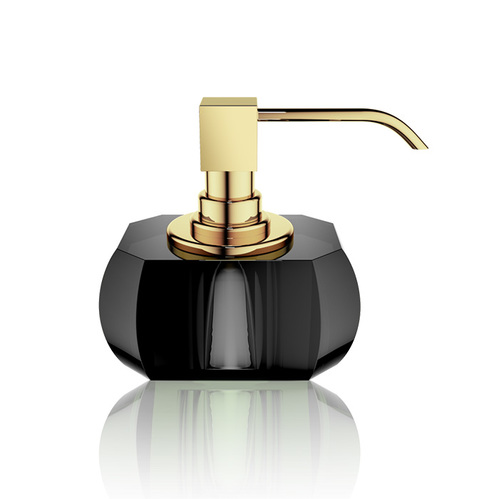 Decor Walther Kristall SSP Дозатор для мыла, настольный, хрустальное стекло (золото/ матовое золото)