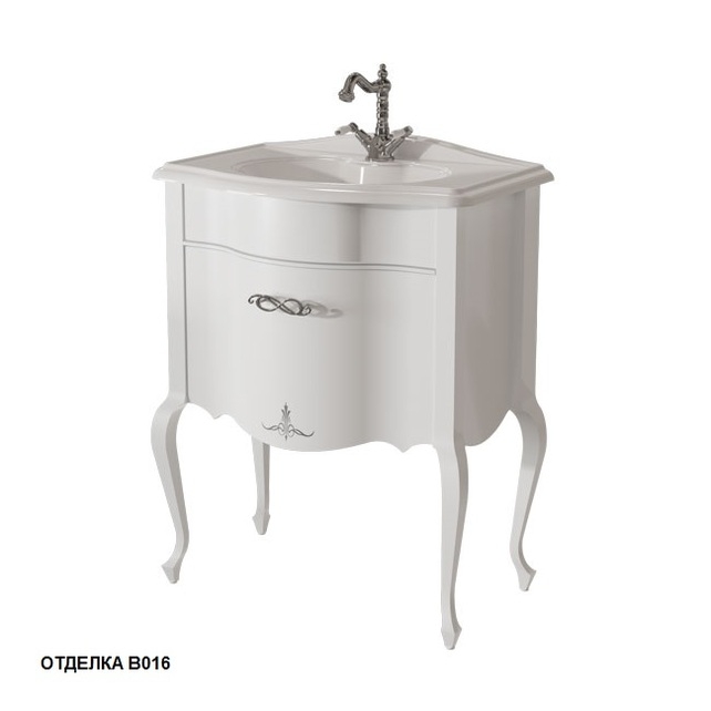 Caprigo BOURGET тумба  с раковиной, белая