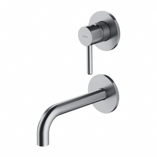  Cмеситель для умывальника скрытого монтажа Omnires Y никель