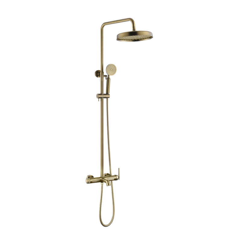 Стойка для душа Boheme ETERNA MATT GOLD