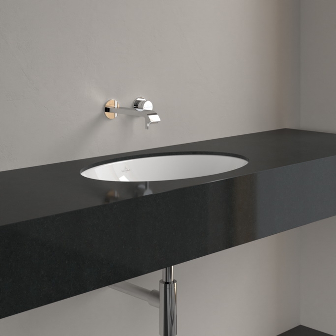 Раковина встраиваемая Villeroy & Boch Loop & Friends 56*38 из TitanCeram белая