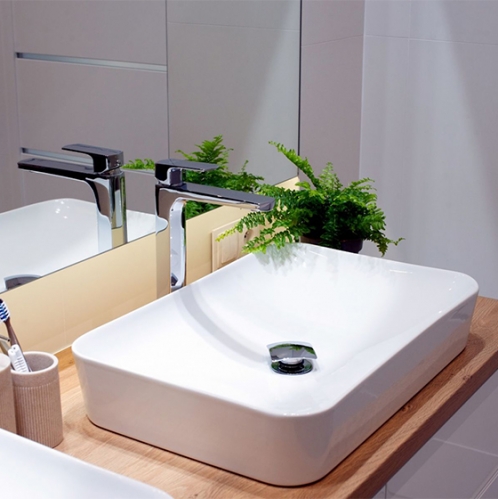 Смеситель для умывальника высокий DEANTE MARUNA, хром