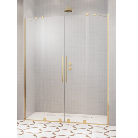 Душевая дверь Radaway Furo DWD, H-200 см золото