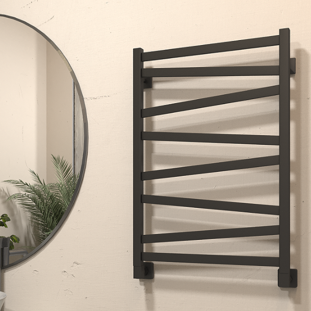 Полотенцесушитель водяной Stinox MADENA чёрный матовый