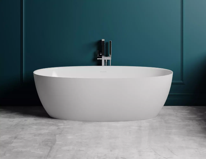 Ванна Salini Alda Nuova 170 170 х 80 х 58 см, из искусственного камня S-Stone, белый матовый
