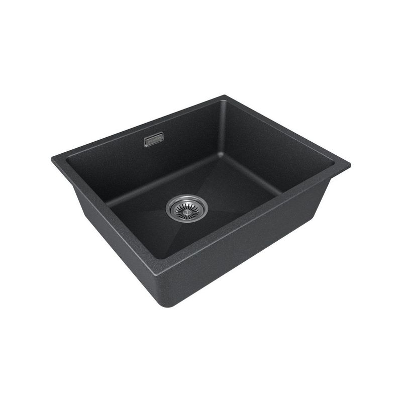 КУХОННАЯ МОЙКА PAULMARK LUMI 55UNI, черная