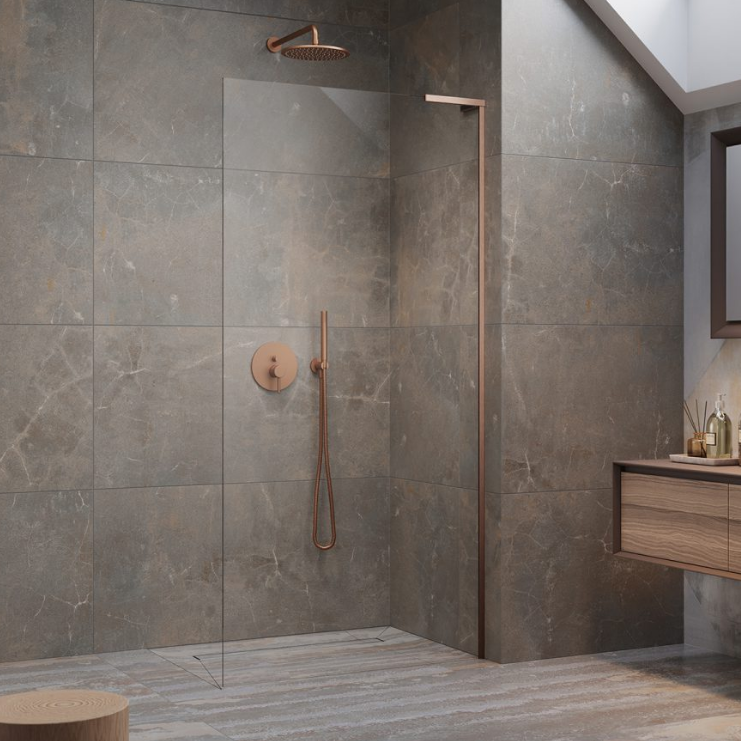 Душевое ограждение Radaway MODO SL BRUSHED COPPER II