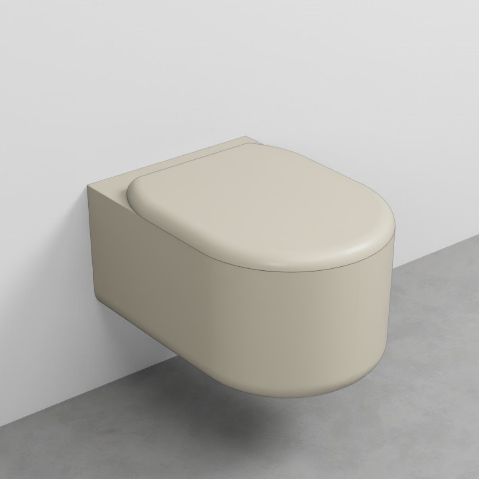 Унитаз подвесной Cielo ITACA В КОМПЛЕКТЕ С КРЕПЕЖАМИ и сидением