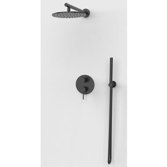 Душевая система на 2 режима GRB MIXERS Time, графит