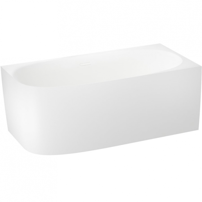 Ванна акриловая Wellsee Belle Spa 2.0 160x75 белый глянец (слив-перелив белый глянец) правая