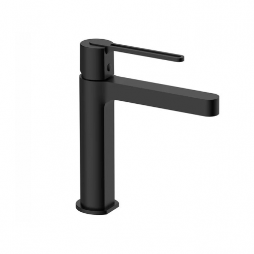 Смеситель для умывальника Vincea Rondo  черный матовый