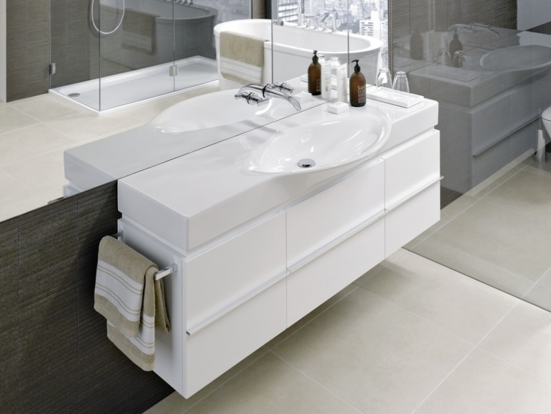 Раковина-столешница PALACE 180*51 см